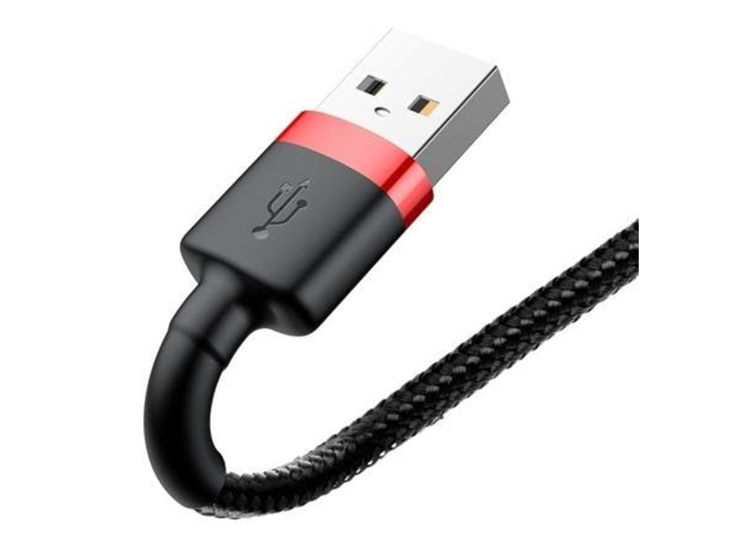 Baseus Cafule Cable USB Lightning 2A 3m (Black+Red)