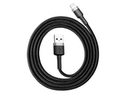 Baseus Cafule USB-A / Lightning 1.5A QC 3.0 cable 2 m - black