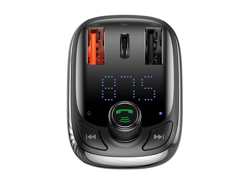 Baseus Car Bluetooth MP3 Player  T Shaped S-13 Black OS