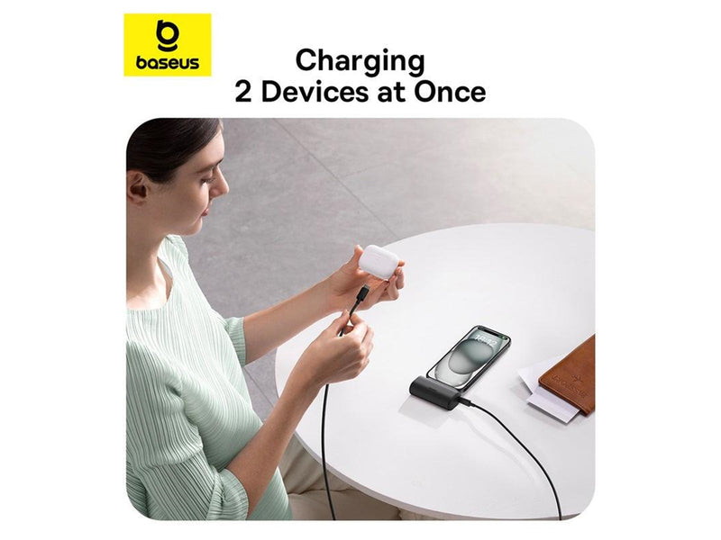 Baseus Compact 5000mAh Powerbank 20W USB-C (white) - 5000 mAh
