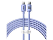 Baseus Crystal Shine cable USB-C to USB-C 100W 2m (purple)