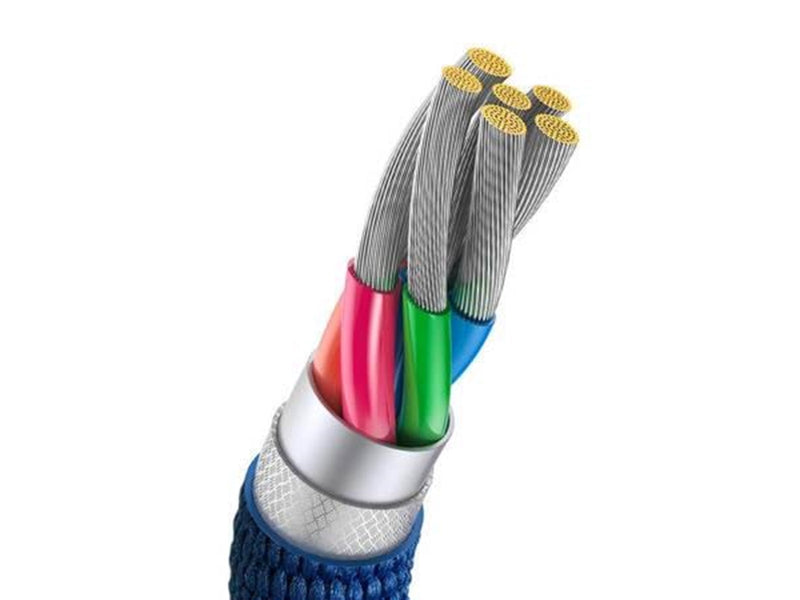 Baseus Crystal Shine cable USB to USB-C 100W 2m (blue)
