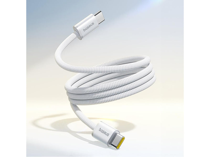 Baseus Dynamic 4 Pro 100W USB-C - USB-C Magnetic Cable 1m - White