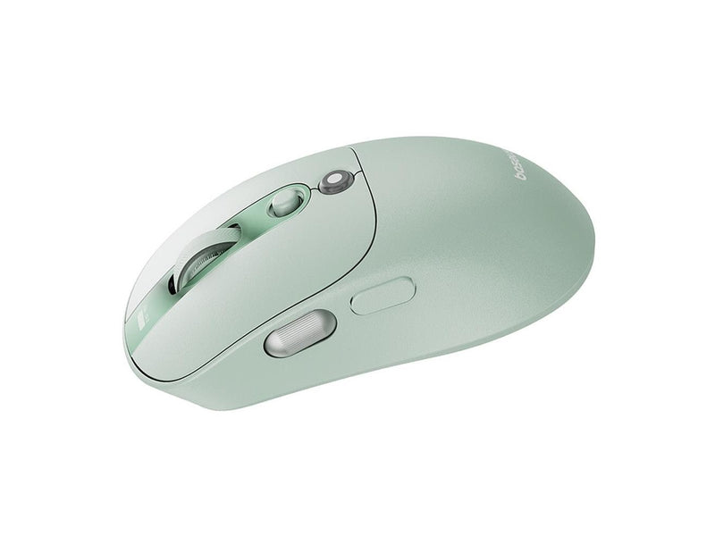 Baseus Editor Wireless Computer Mouse with 800mAh Battery and Battery Status Indicator - Green - Maus (Grün)