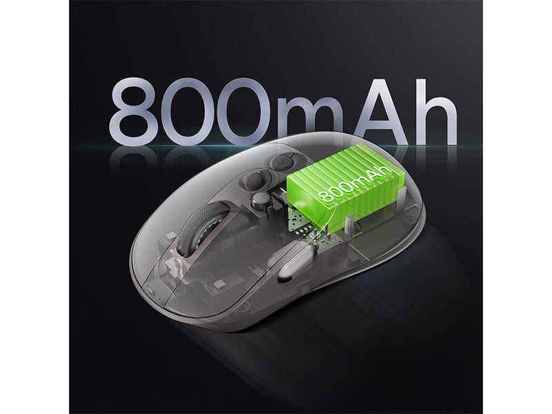 Baseus Editor Wireless Computer Mouse with 800mAh Battery and Battery Status Indicator - Green - Maus (Grün)