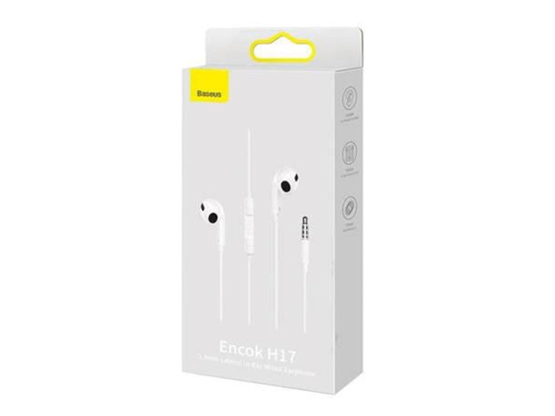 Baseus Encok H17 Earphones (white)