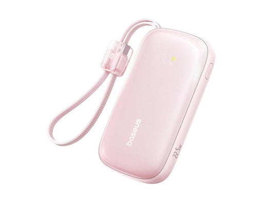 Baseus EnerFill FC21 Qpow 3 Ultra 20000mAh 22.5W Powerbank with Display and Cable Included - Pink - 20000 mAh