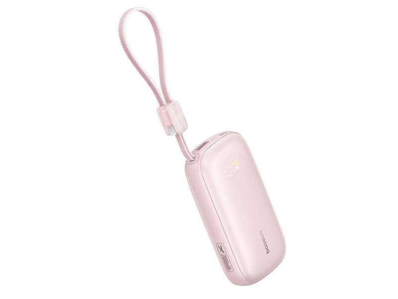 Baseus EnerFill FC21 Qpow 3 Ultra 20000mAh 22.5W Powerbank with Display and Cable Included - Pink - 20000 mAh