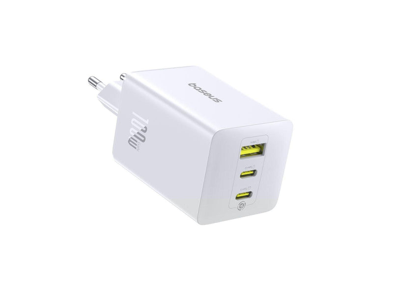 Baseus EnerFill FE11 2 x USB-C / USB-A 100W Wall Charger White
