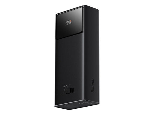 Baseus EnerFill FP41 30000mAh 22.5W Power Bank with Simple USB-A - USB-C 3A 30cm Cable - Black - 30000 mAh