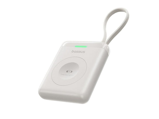 Baseus EnerFill FW11 5W Power Bank for Apple Watch with Built-in Cable - White