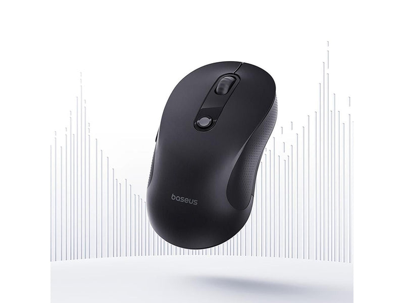 Baseus F02 Wireless Ergonomic Bluetooth Mouse - Black - (Schwarz)