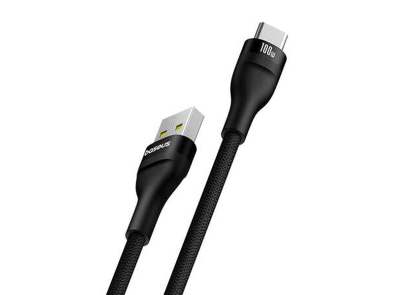 Baseus Flash 2 Charging 100W USB to USB-C cable 2m (black).