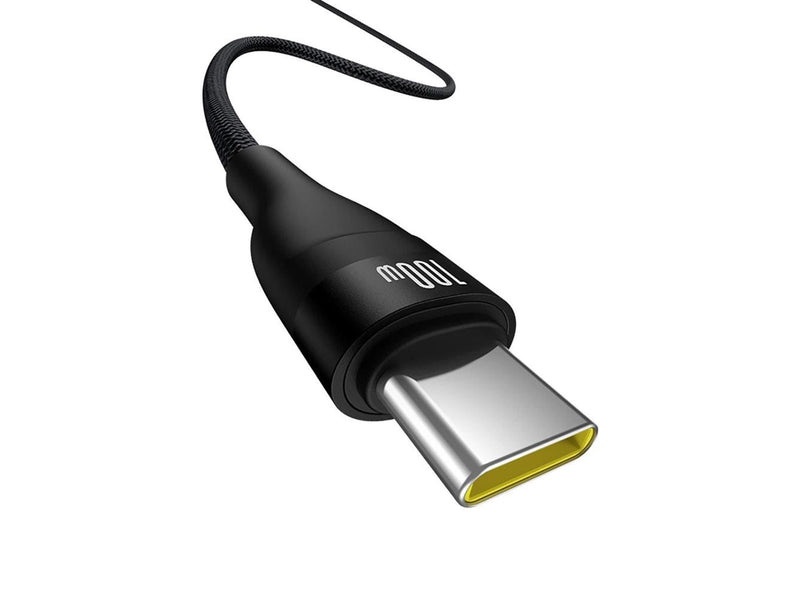 Baseus Flash 2 USB-A / USB-C cable 100W 1 m - black