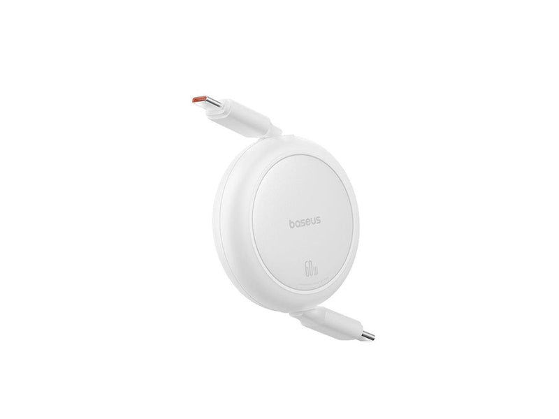 Baseus Free2Pull Mini USB-C to USB-C 60W 1 (white)