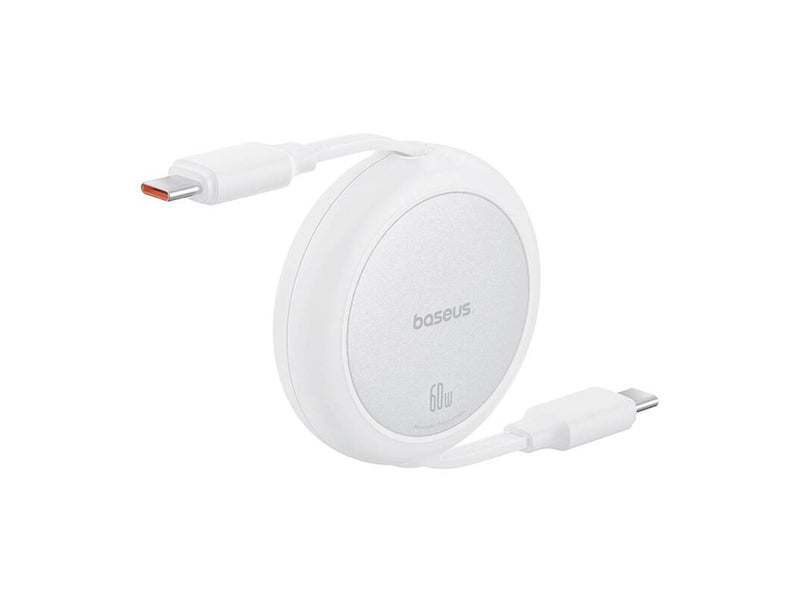Baseus Free2Pull Mini USB-C to USB-C 60W 1 (white)