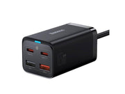 Baseus GaN3 Pro 4 Ports Desktop Charger 2x USB-C 2x USB 65W - Black