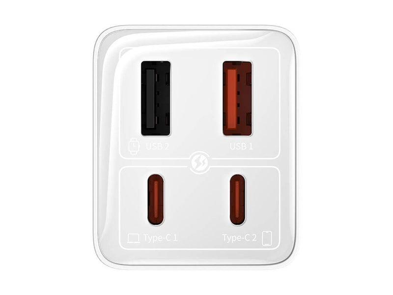 Baseus GaN6 Pro 65W - Moon White