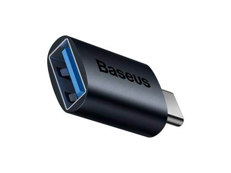 Baseus Ingenuity USB-C to USB-A adapter OTG (blue)