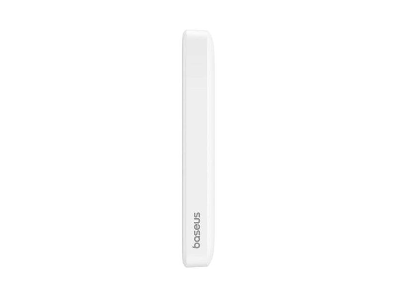 Baseus Magnetic Mini Air PPCXM06A 6000mAh 20W Power Bank with Simple Series USB-C Cable - White - 6000 mAh