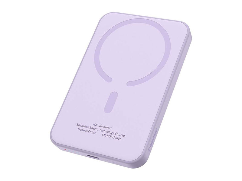 Baseus Magnetic Mini Powerbank 5000mAh 20W (purple) - 5000 mAh