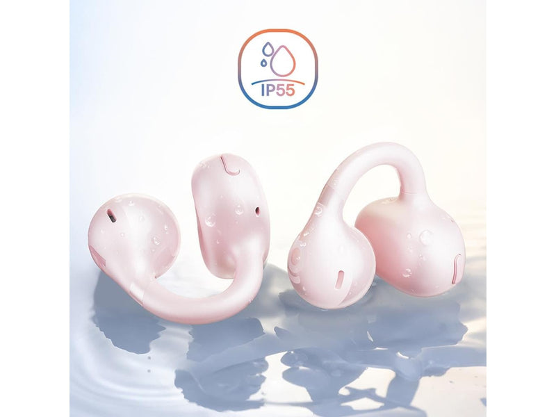 Baseus OWS  Bass BC1 Earphones with Clip - Pink