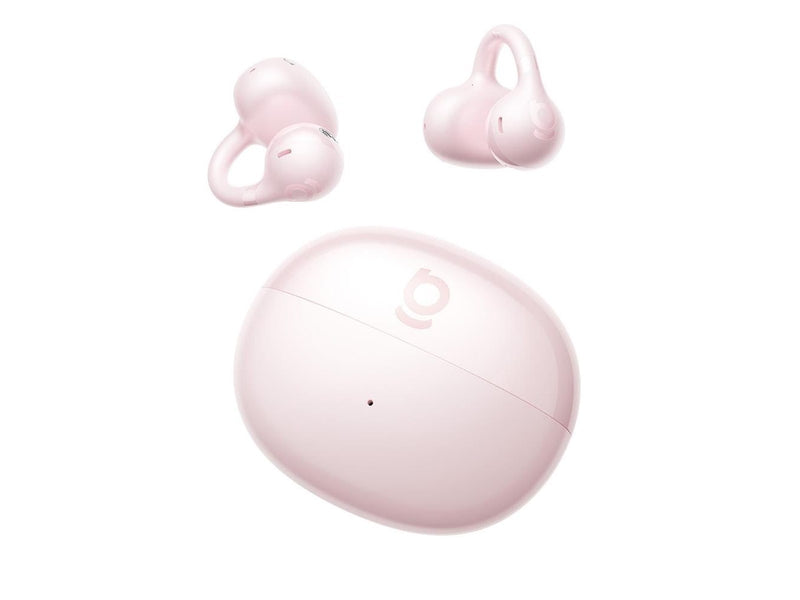 Baseus OWS  Bass BC1 Earphones with Clip - Pink