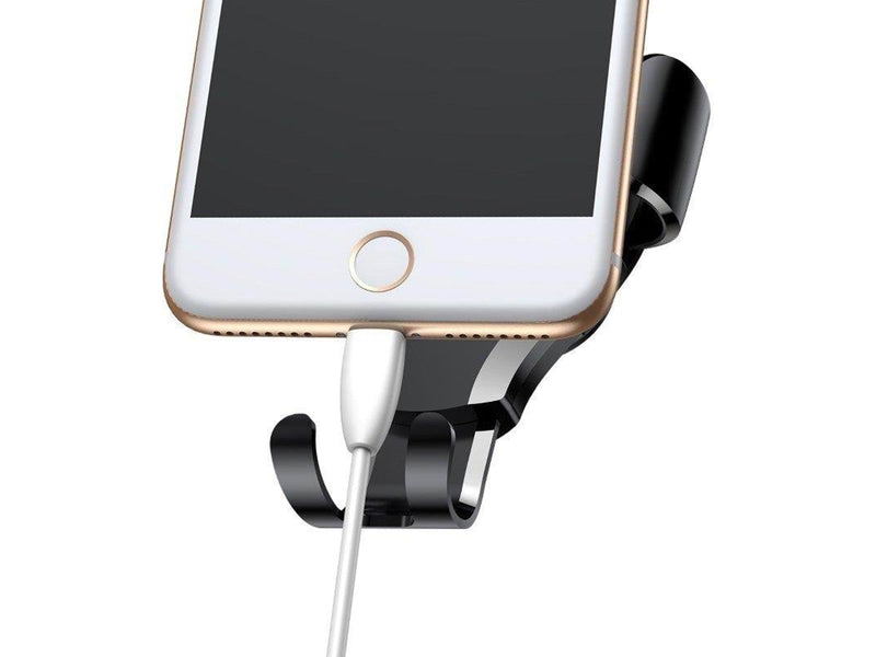 Baseus Osculum gravitational phone holder (black)
