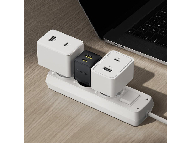 Baseus Palm 20W USB-C USB-A Wall Charger - Black