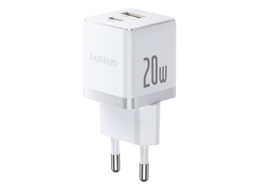 Baseus Palm 20W USB-C USB-A Wall Charger - White