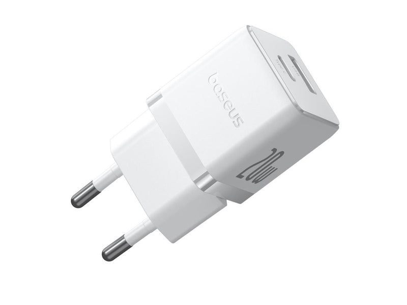 Baseus Palm 20W USB-C USB-A Wall Charger - White