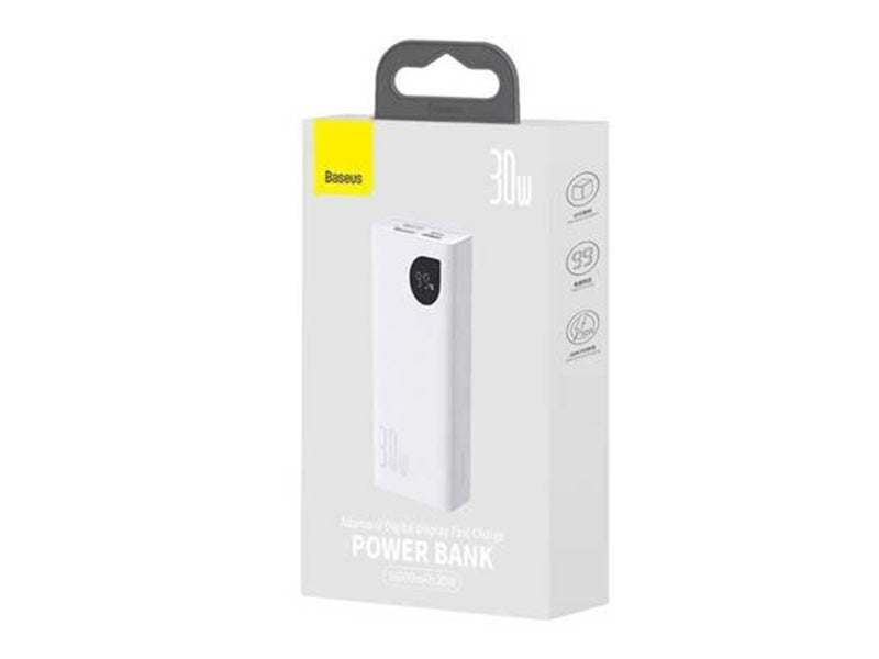 Baseus Powerbank Adaman2 10000mAh 30W White - 10000 mAh