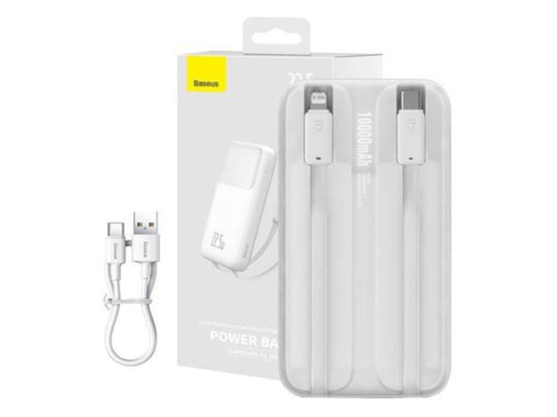 Baseus Powerbank Comet 10000mAh 22.5W (white) - 10000 mAh
