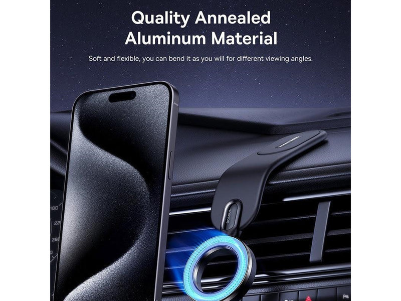 Baseus PrimeTrip C02 Go MagSafe Compatible Car Holder for Dashboard - Black