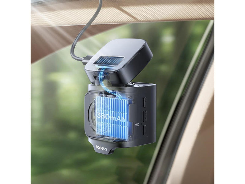 Baseus PrimeTrip VD1 Pro Car DVR 4K+1080p with Battery - Black