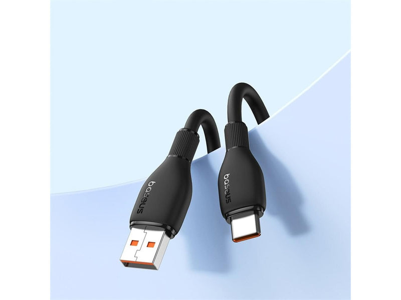 Baseus Pudding Series 100W USB-A - USB-C Cable 2m - Black