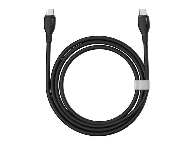 Baseus Pudding Series USB-C Cable - USB-C 100W 1.2m - Black