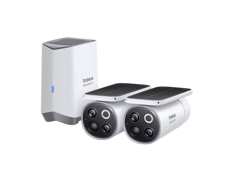 Baseus S1 Pro 3K Dual Outdoor Camera - White