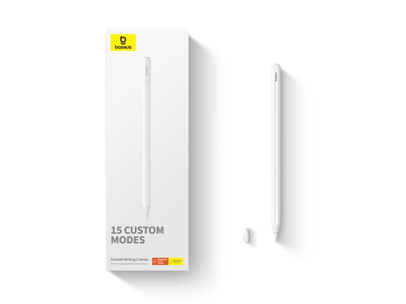 Baseus Smooth Writing 2 Active Stylus with Wireless Inductive Charging - White