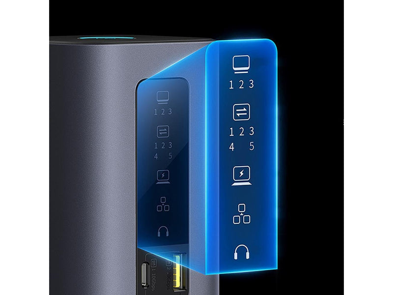 Baseus Spacemate hub USB-C 11in1 docking station USB-Hubs - 11 - Grau