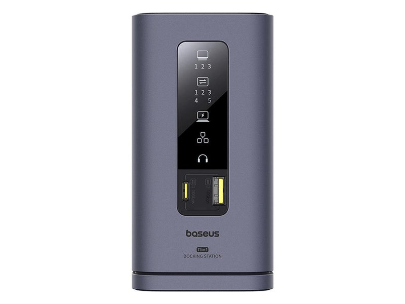 Baseus Spacemate hub USB-C 11in1 docking station USB-Hubs - 11 - Grau