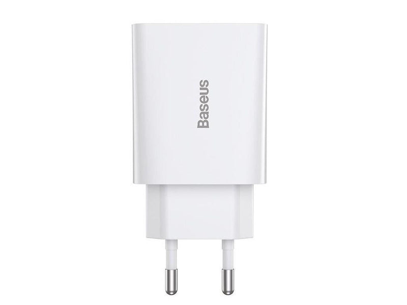 Baseus Speed Mini Quick Charger USB-C PD 3A 20W - White