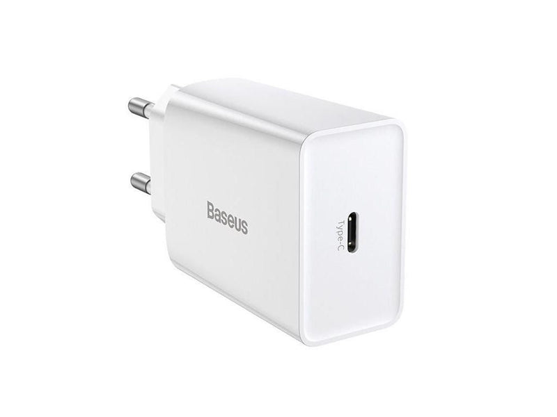 Baseus Speed Mini Quick Charger USB-C PD 3A 20W - White