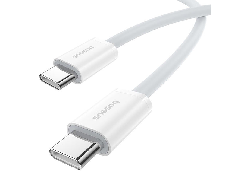 Baseus Superior Series ll USB-C - USB-C 30W 480Mb/s cable 1m - white