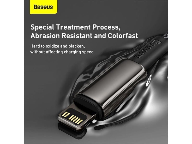 Baseus Tungsten Gold Cable Type-C to iP PD 20W 2m (black)
