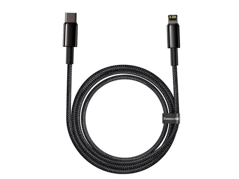 Baseus Tungsten Gold Cable Type-C to iP PD 20W 2m (black)