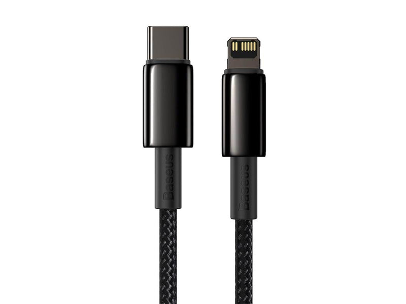 Baseus Tungsten Gold Cable Type-C to iP PD 20W 2m (black)