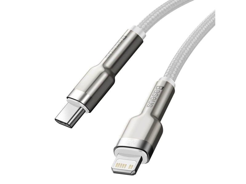 Baseus USB-C cable for Lightning  Cafule PD 20 W 2 m (white)