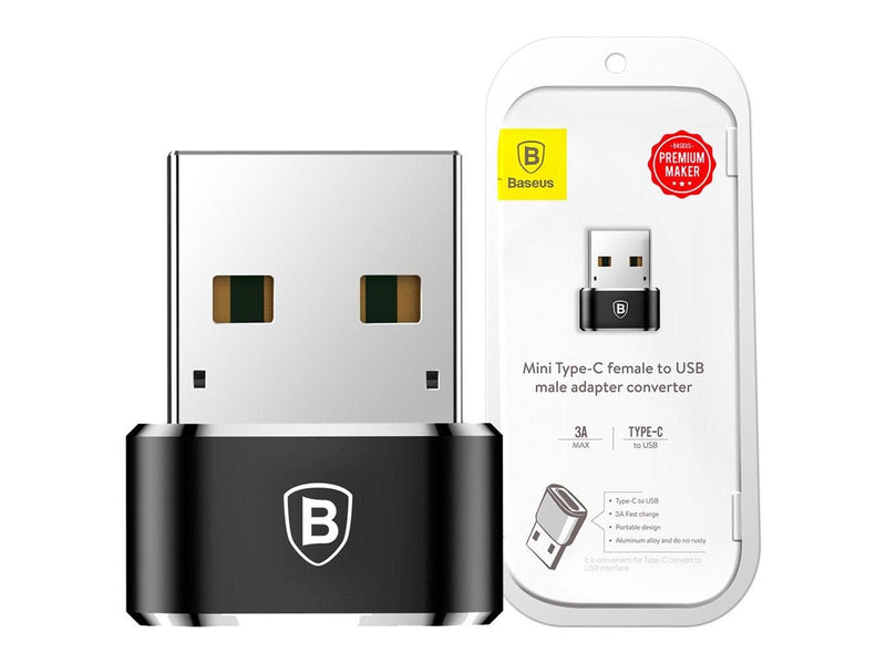 Baseus USB-C to USB-A adapter - black
