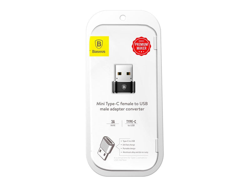 Baseus USB-C to USB-A adapter - black